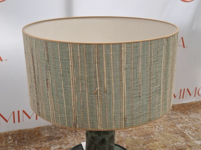 Design tafellamp franka van de ven, licht groen - afbeelding 3 van  8