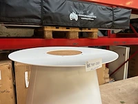 Design tafelpoot wit - afbeelding 2 van  3