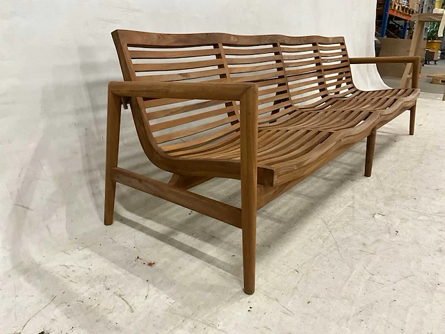 Design tuinbank 4-zits - afbeelding 3 van  5