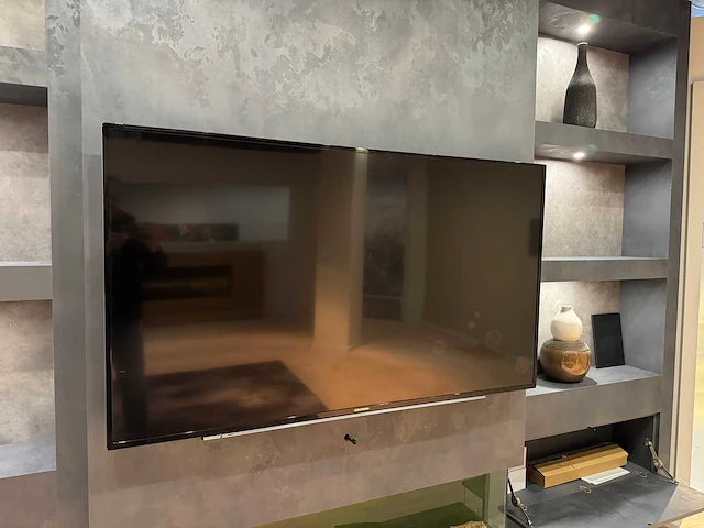 Design tv meubel inclusief sfeerhaard - afbeelding 6 van  9