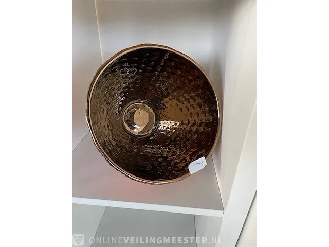 Design vaas des pots, goud/oranje - afbeelding 2 van  3
