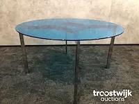 Design vergadertafel - blauw plexiglas - afbeelding 6 van  7