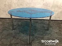 Design vergadertafel - blauw plexiglas - afbeelding 7 van  7