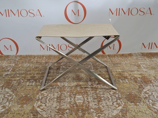 Design vouw krukje fritz hansen , pk91, bouwjaar 2024 - afbeelding 1 van  6