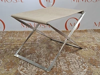 Design vouw krukje fritz hansen , pk91, bouwjaar 2024 - afbeelding 2 van  6