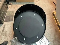 Design wave 2176.86 hanglamp diameter 80 cm met afstandsbediening mat zwart - afbeelding 5 van  10