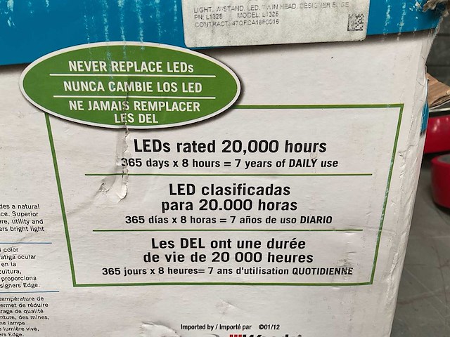 Designers edge array led portable light set - afbeelding 6 van  7