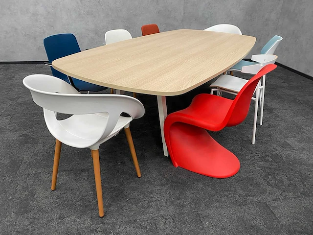 Designmix - 8p conferentieset 240x120 - afbeelding 12 van  38