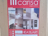Designradiator, carissa, trojan, matwit - afbeelding 2 van  3