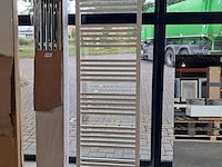 Designradiator, matwit - afbeelding 1 van  2