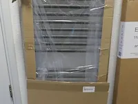 Designradiator plieger, palermo, black graphite - afbeelding 1 van  3