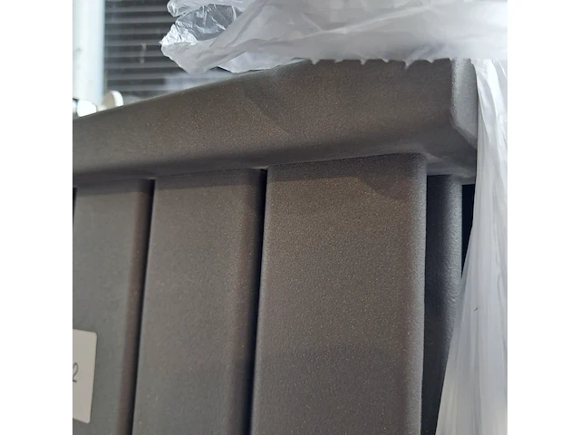 Designradiator, sapho, matgrijs (metallic) - afbeelding 3 van  4
