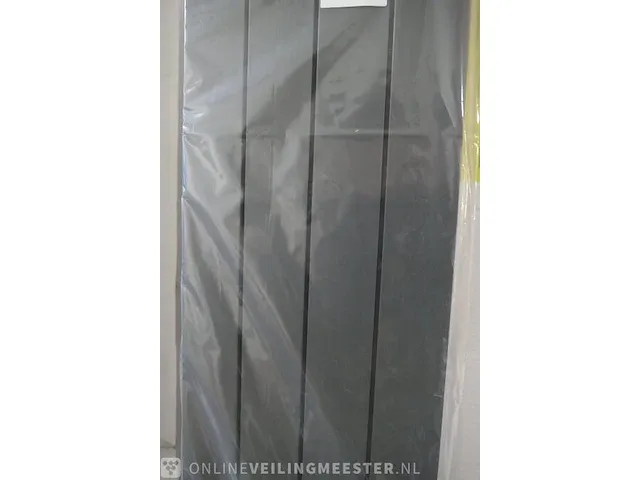 Designradiator thermrad, alustyle, antraciet - afbeelding 2 van  5