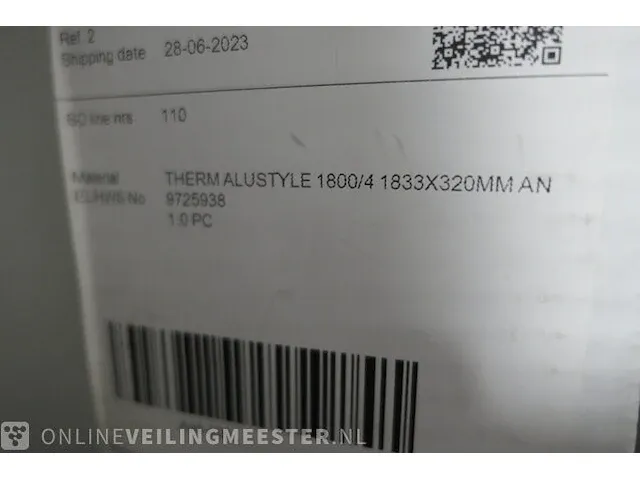 Designradiator thermrad, alustyle, antraciet - afbeelding 5 van  5