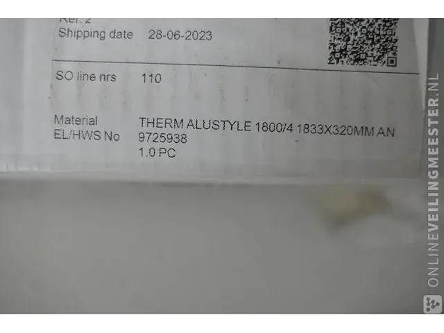 Designradiator thermrad, alustyle, antraciet - afbeelding 3 van  4