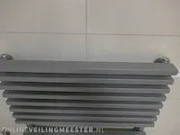 Designradiator vasco, carré, mat grijs - afbeelding 4 van  6