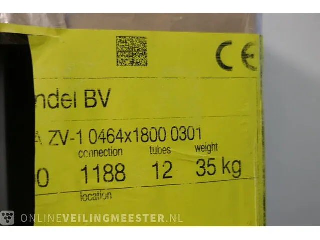 Designradiator vasco, zana zv-1, antracite januari -m301 - afbeelding 4 van  4