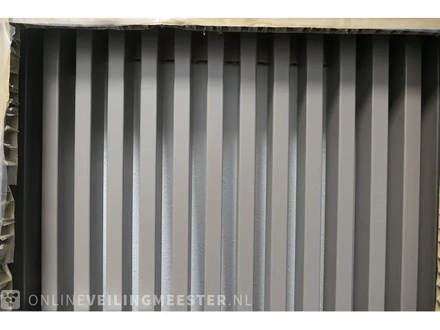 Designradiator vasco, zana zv-1, warm grey - m506 - afbeelding 2 van  4