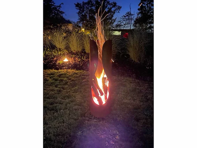 Designtuinhaard 35x120 cm - afbeelding 2 van  3