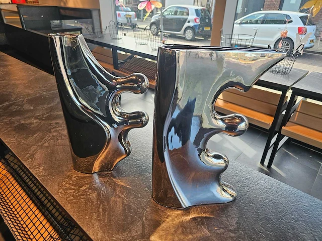Designvaas (2x) - afbeelding 1 van  3