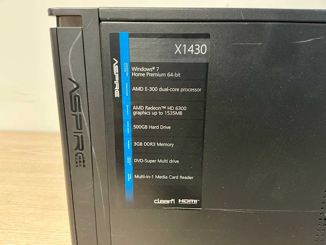 Desktop - acer - aspire x1430 - afbeelding 5 van  6