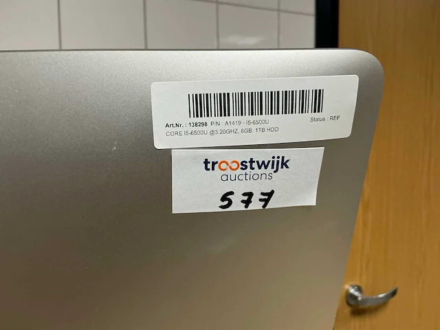 Desktop - apple - a1419 - i5-6500u - afbeelding 4 van  6