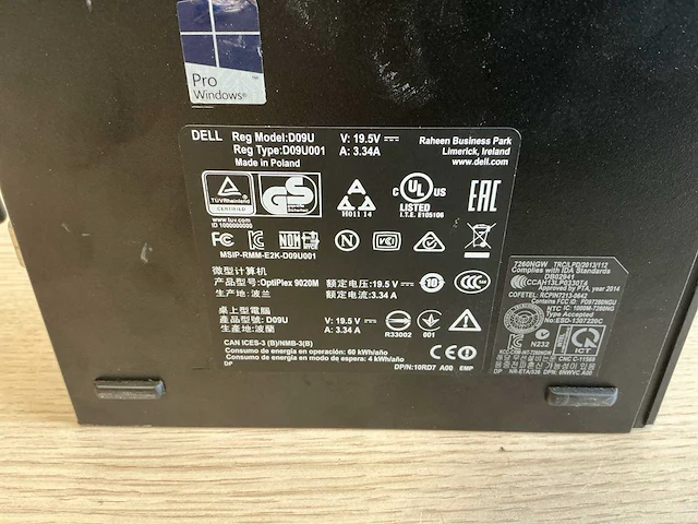 Desktop - dell inc. - optiplex 9020m - afbeelding 4 van  4