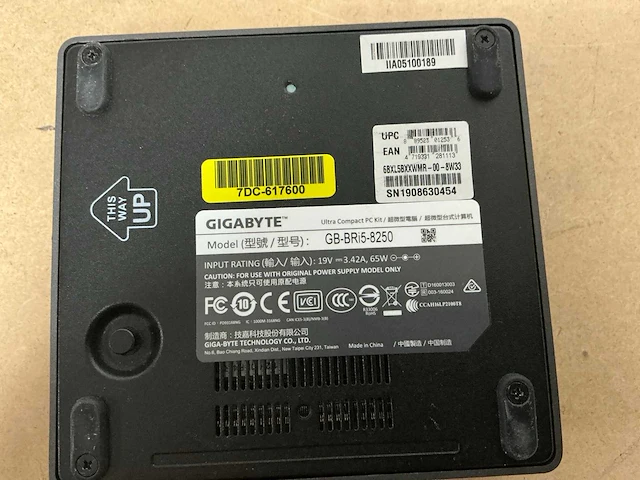 Desktop - gigabyte - gb-bri5-8250 - i5-8250u - afbeelding 5 van  5