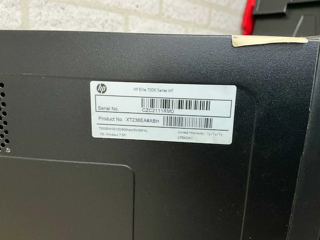 Desktop - hewlett-packard - hp elite 7300 series mt - afbeelding 3 van  5