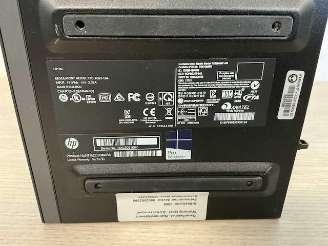 Desktop - hewlett-packard - hp elitedesk 800 g1 dm - afbeelding 3 van  3