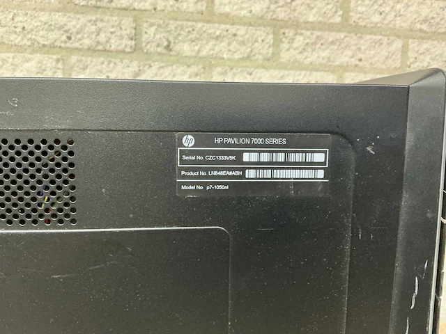 Desktop - hewlett-packard - p7-1050nl - afbeelding 3 van  5