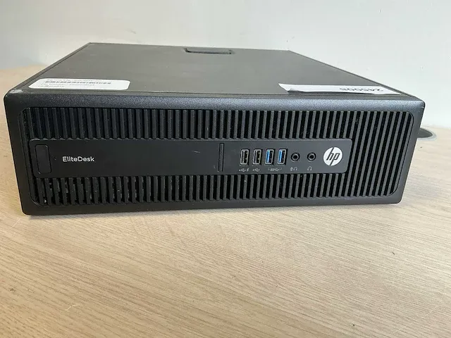 Desktop - hp - hp elitedesk 800 g2 sff - afbeelding 2 van  4