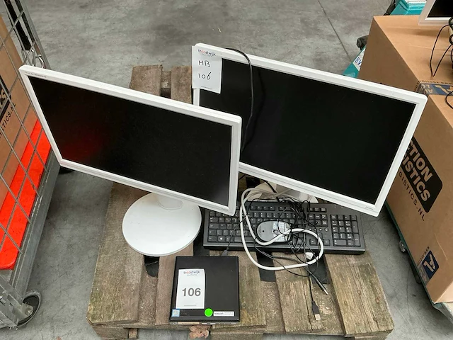 Desktop - hp - hp prodesk 400 g5 desktop mini - afbeelding 1 van  6