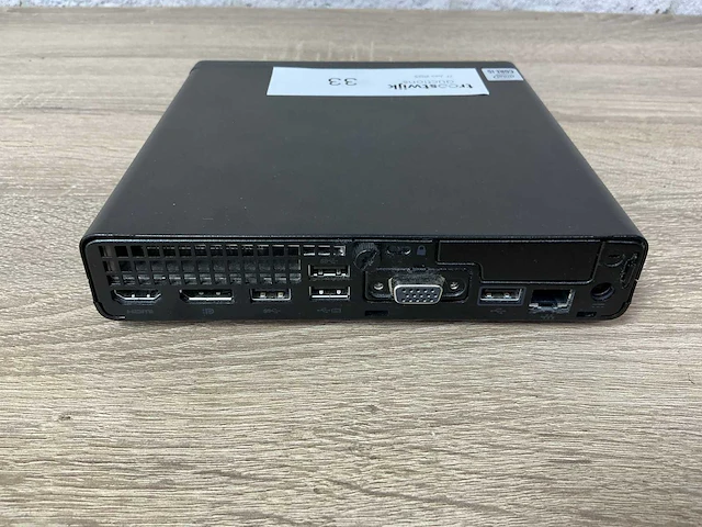 Desktop - hp - hp prodesk 400 g6 desktop mini pc - afbeelding 2 van  3