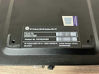 Desktop - hp - hp prodesk 400 g6 desktop mini pc - afbeelding 3 van  3