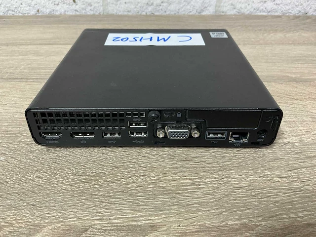 Desktop - hp - hp prodesk 400 g6 desktop mini pc - afbeelding 3 van  4