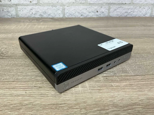 Desktop - hp - prodesk 400 g3 dm - afbeelding 1 van  4