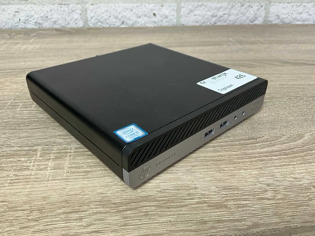 Desktop - hp - prodesk 400 g3 dm - afbeelding 1 van  4