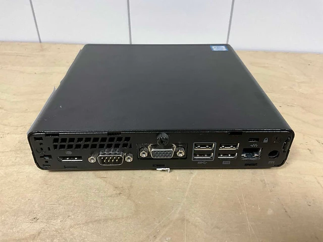 Desktop - hp - prodesk 400 g3 mini - i3-7100t - afbeelding 3 van  3