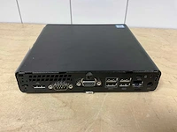 Desktop - hp - prodesk 400 g3 mini - i3-7100t - afbeelding 3 van  3