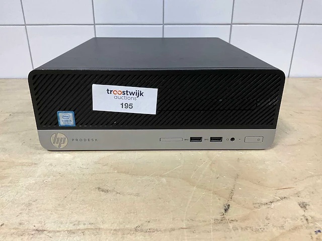Desktop - hp - prodesk 400 g4 sff - i5-7500 - afbeelding 2 van  3