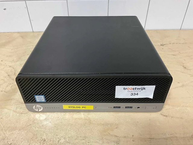 Desktop - hp - prodesk 400 g4 sff - i5-9500 - afbeelding 2 van  3