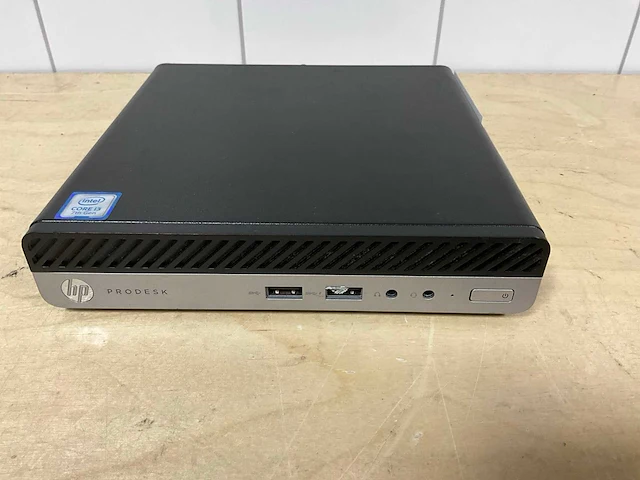 Desktop - hp - prodesk 400 mini g3 - afbeelding 2 van  3
