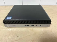 Desktop - hp - prodesk 400 mini g3 - afbeelding 2 van  3