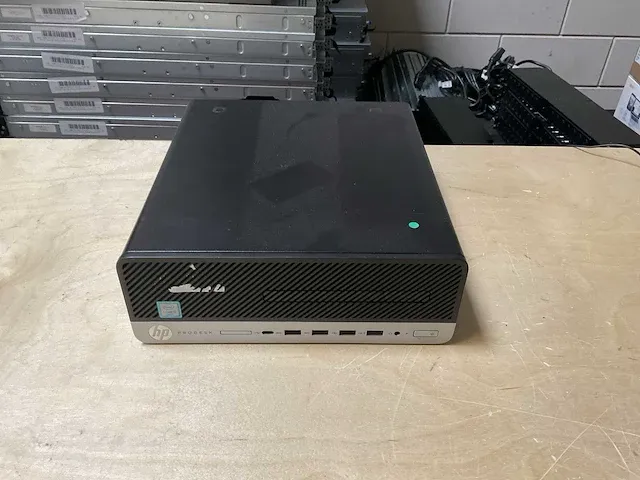 Desktop - hp - prodesk 600 g3 sff - i3-6100 - afbeelding 1 van  2