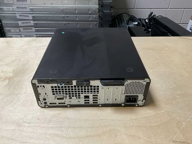 Desktop - hp - prodesk 600 g3 sff - i3-6100 - afbeelding 2 van  2