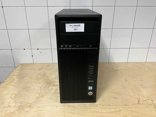 Desktop - hp - z240 - e3-1245 v5 - afbeelding 2 van  3
