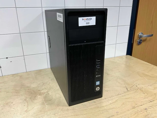 Desktop - hp - z240 - i7-6700 - afbeelding 1 van  3