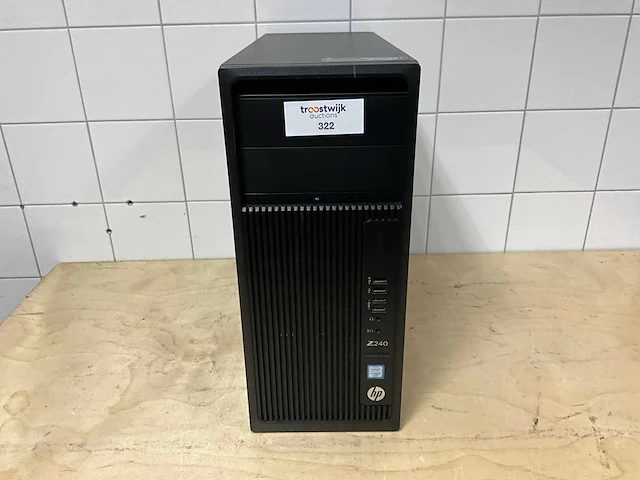 Desktop - hp - z240 - i7-6700 - afbeelding 2 van  3