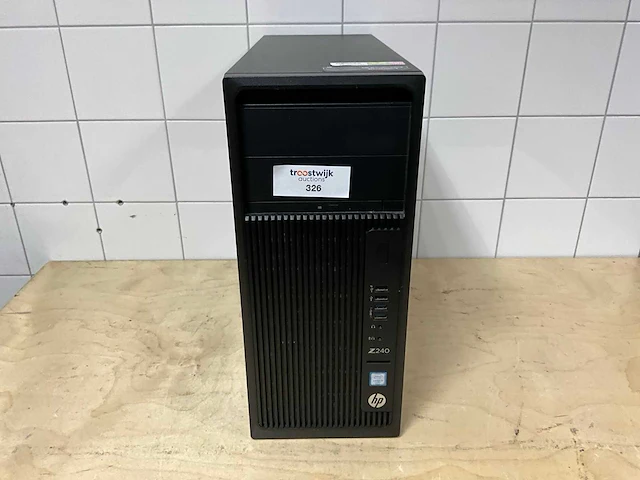 Desktop - hp - z240 - i7-6700k - afbeelding 2 van  3